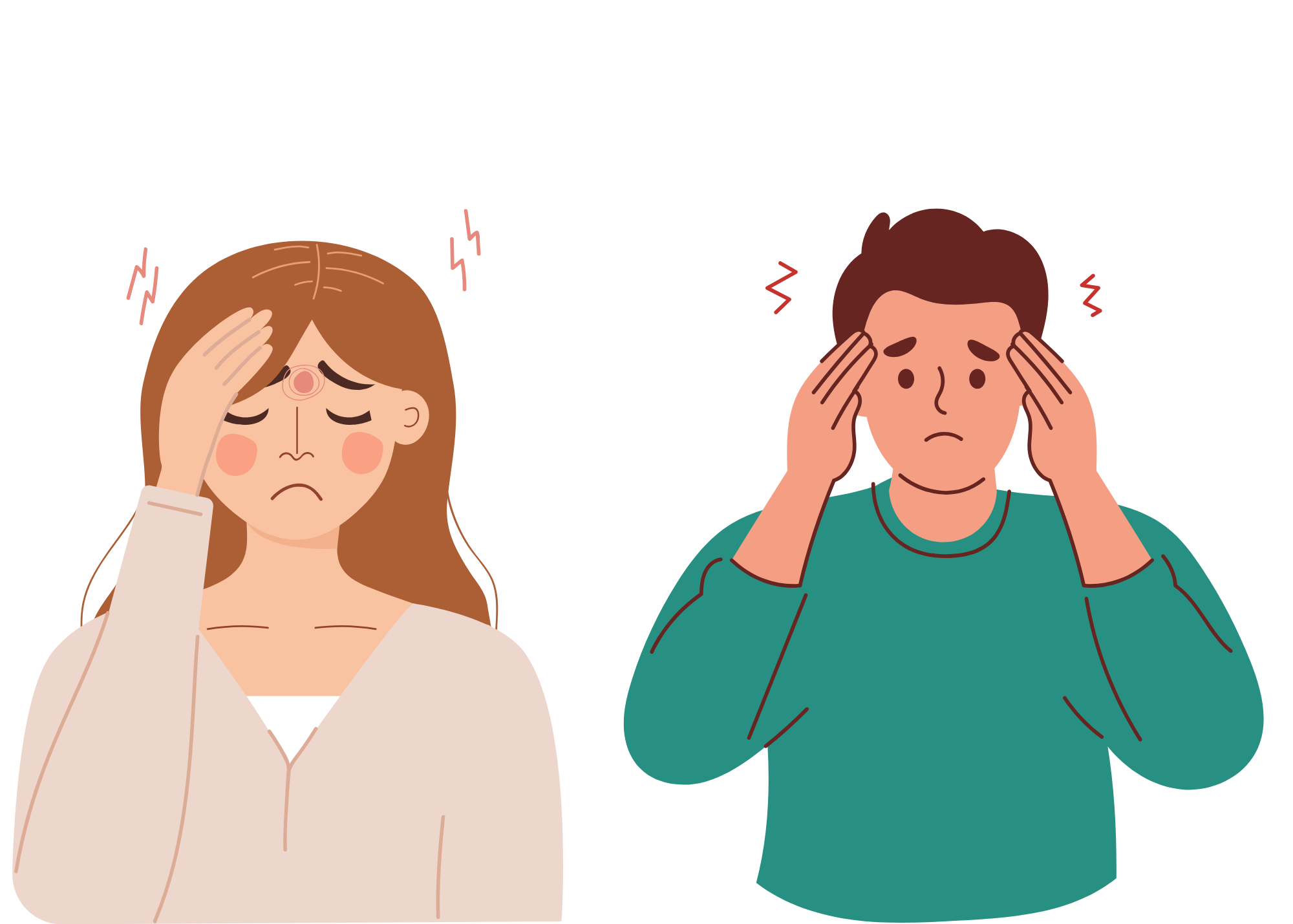 Plastic brain model and neuron representing neurological recovery after concussion treatment